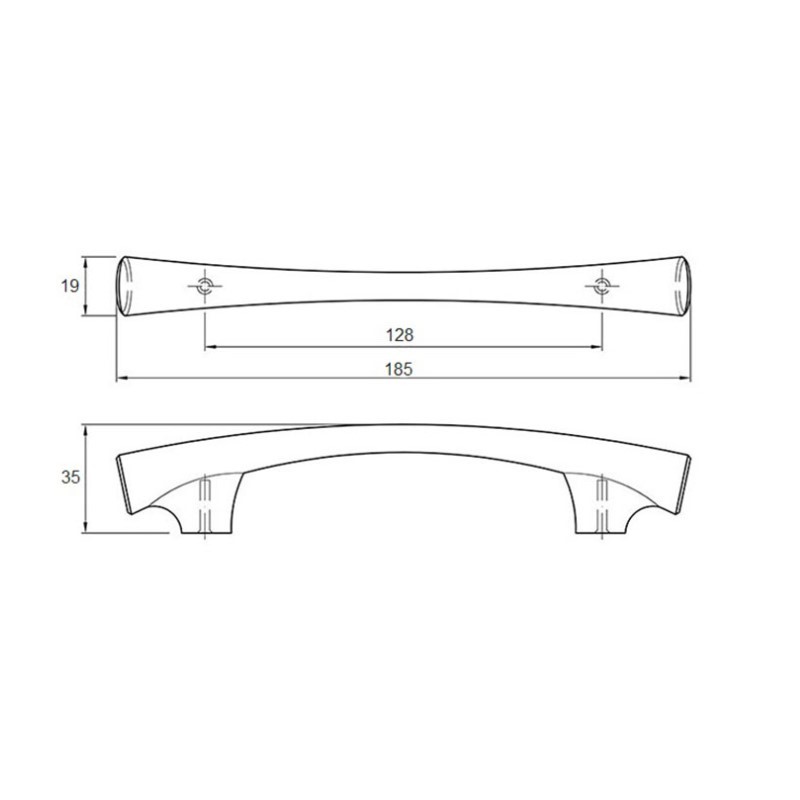 Ручка Marella M 15183.128 хром