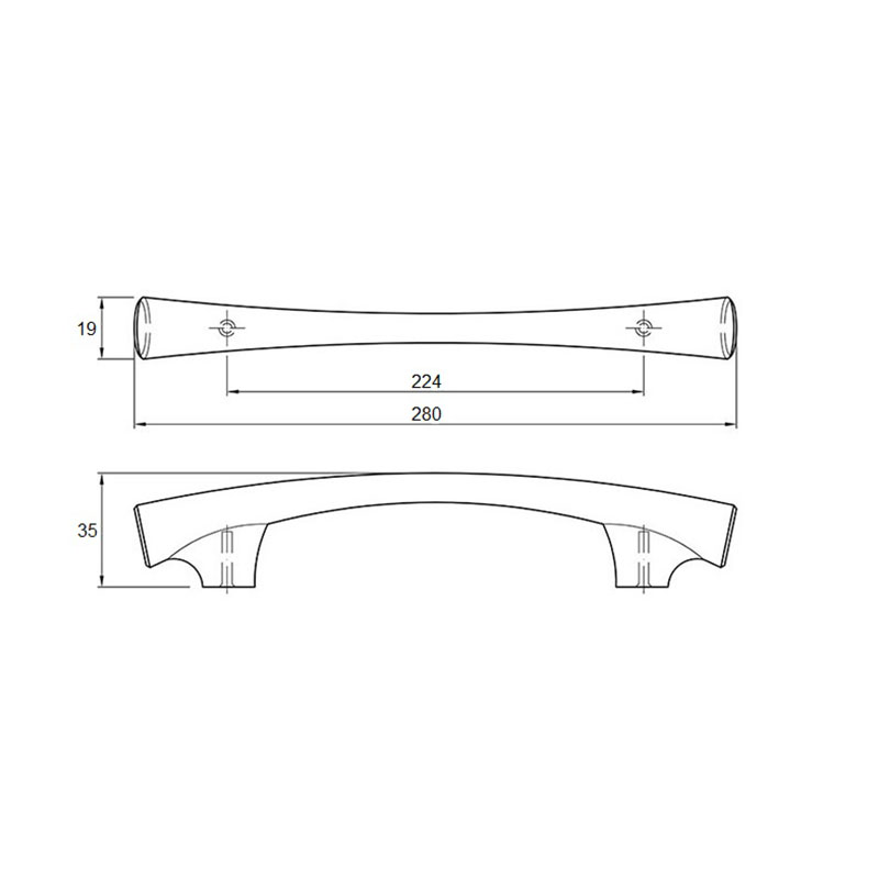 Ручка Marella M 15183.224 никель темный