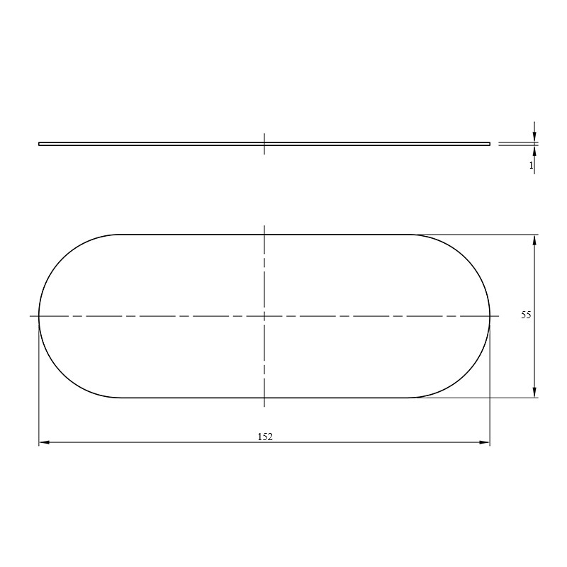 Заглушка для дротів з рухомою кришкою Large овал 57x250x15mm Siso Заглушка для дротів з рухомою кришкою Large овал 57x250x15mm Siso