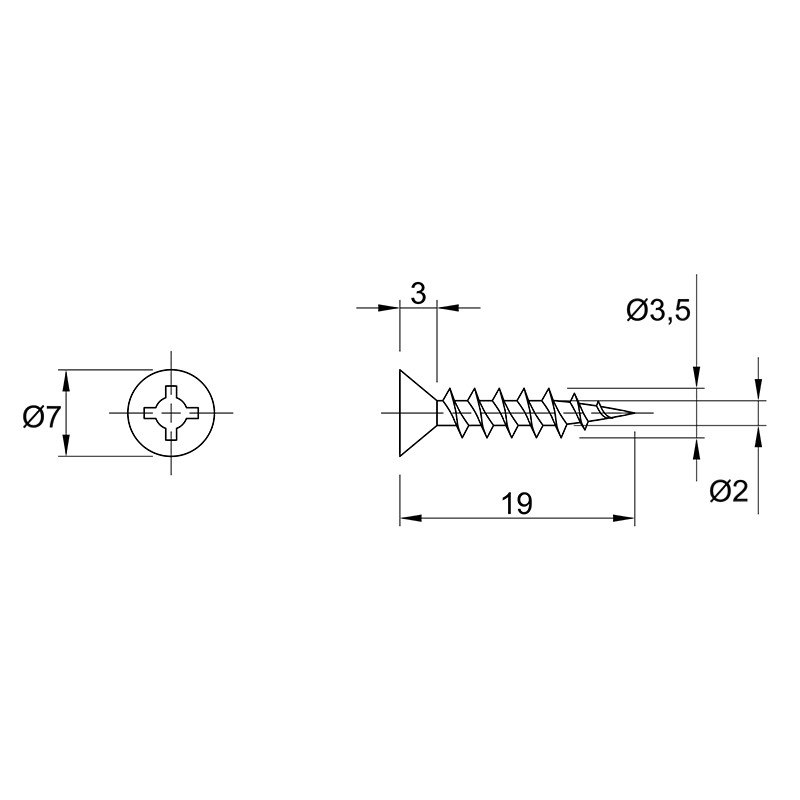 З'єднувач задньої стінки RV 8 (1075850) Hettich