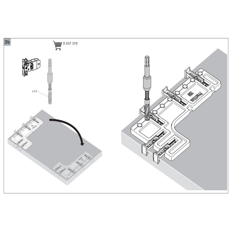 Кондуктор AvanTech YOU 250 (9219328) Hettich Кондуктор AvanTech YOU 250 (9219328) Hettich
