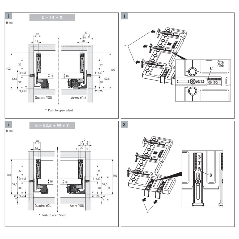 Кондуктор AvanTech YOU 250 (9219328) Hettich Кондуктор AvanTech YOU 250 (9219328) Hettich