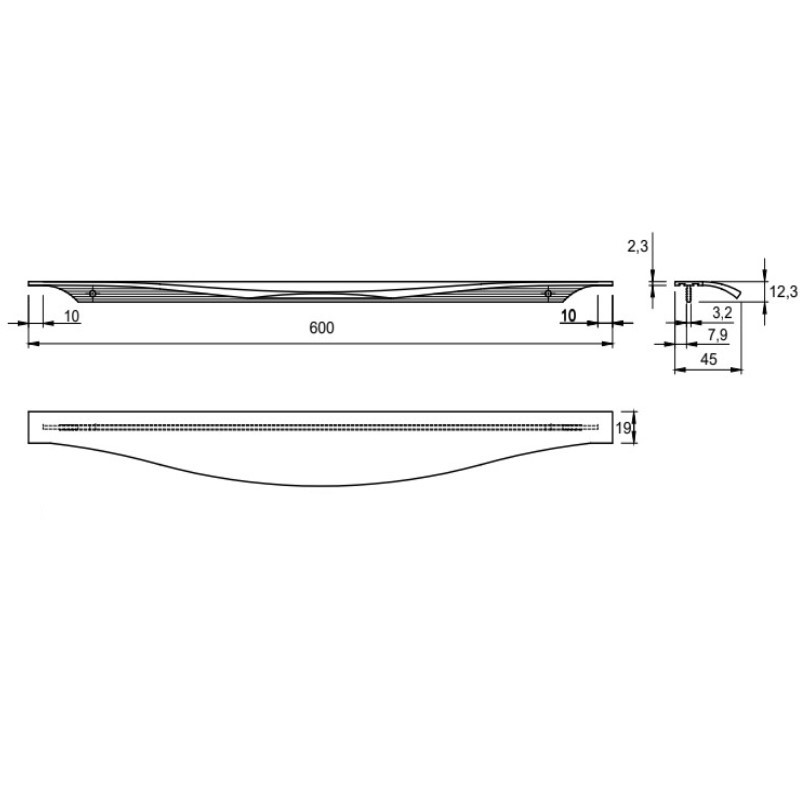 Ручка Ferro Fiori M 0019.600 чорний