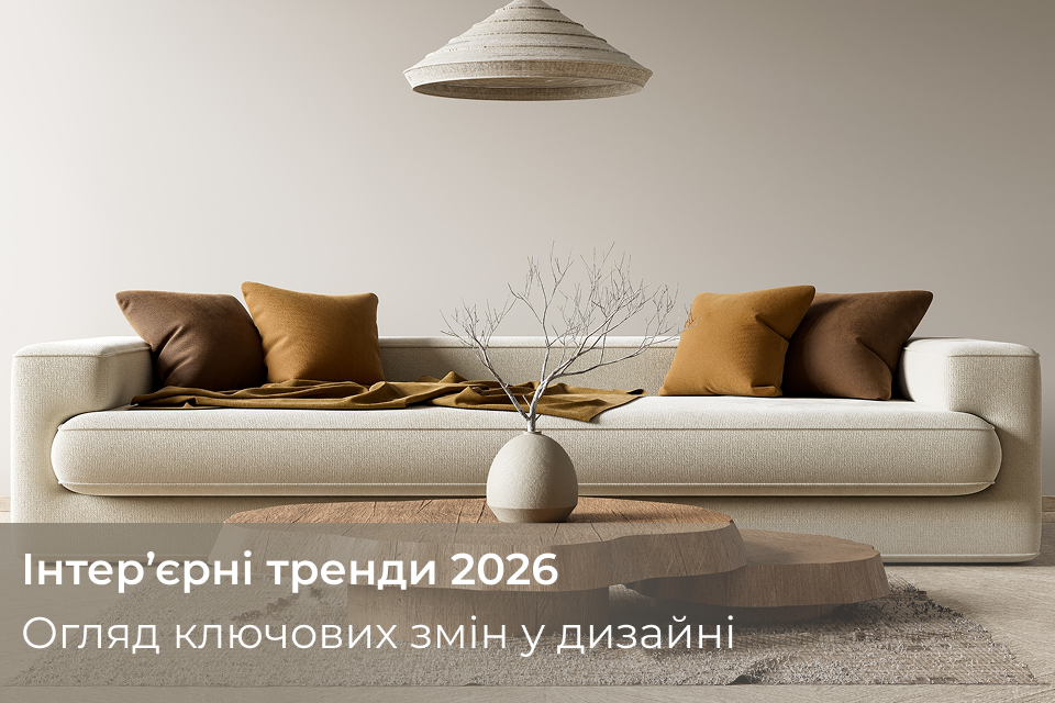 Якими будуть тренди 2026 року: огляд ключових змін у дизайні | Дизайн і тренди