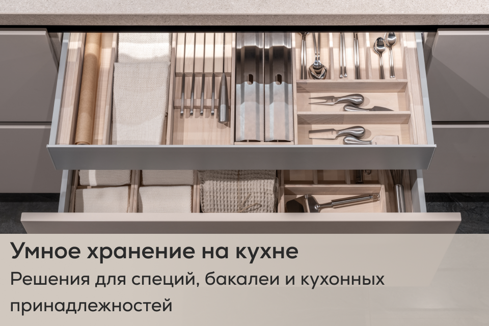 Умное хранение на кухне: выдвижной механизм Karlo, решения для специй, бакалеи и кухонных принадлежностей | Советы для дома