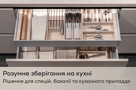 Розумне зберігання на кухні: висувний механізм Karlo, рішення для спецій, бакалії та кухонного приладдя | Популярні статті
