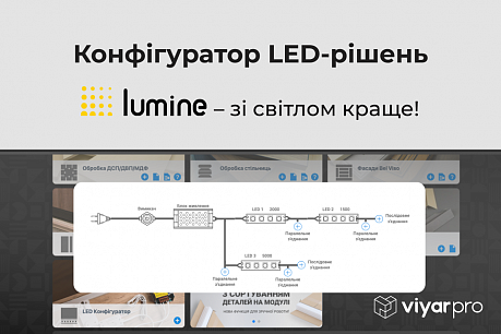 Новий конфігуратор LED-рішень від Lumine | Популярные новости