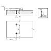 Монтажна планка Sensys дистанція 3 з ексцентриком (9075087) Hettich, в Україні - фото №4 - small
