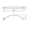 Ручка Marella CL 15900.096 черный матовый, в Украине - фото №4 - small