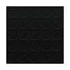 Заглушка самоклеюча на мініфікс Folmag, 325 чорний гладкий (28 шт.) - small