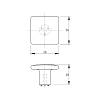 Ручка  Marella M 24503.01.026 FENIX 0032 Кос Белый, в Украине - фото №4 - small