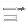 Розетковий блок Exit Dual 2.0 - H25 316x148 - чорний, в Україні - фото №4 - small
