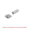 Магнітний замок P2O Lock для Magnet сірий, врізний (9089609) Hettich - small