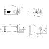 Магнітний замок P2O Lock для Magnet сірий, врізний (9089609) Hettich, фото - фото №5 - small