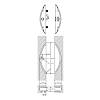 Комплект элементов стяжки Clamex P-14 (1 шт), Lamello, купить в Украине - фото №11 - small