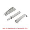 Механизм P2O PIN Strong, серый, накладной, короткий ход (9089610) Hettich - small
