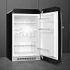 Холодильник (мінібар) 54см правий FAB10HRBL5 RETRO Smeg, фото - фото №5 - small