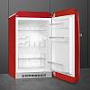Холодильник (мінібар) 54см правий FAB10HRRD5 RETRO Smeg, фото - фото №5 - small