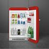Холодильник (мінібар) 54см правий FAB10HRRD5 RETRO Smeg, від виробника - фото №9 - small