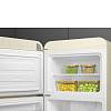 Холодильник з верхньою морозильною камерою 60см лівий FAB30LCR5 RETRO Smeg, недорого - фото №3 - small