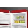 Холодильник з верхньою морозильною камерою 60см лівий FAB30LRD5 RETRO Smeg, недорого - фото №3 - small