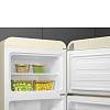 Холодильник з верхньою морозильною камерою 60см правий FAB30RCR5 RETRO Smeg, недорого - фото №3 - small