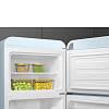 Холодильник з верхньою морозильною камерою 60см правий FAB30RPB5 RETRO Smeg, фото - фото №5 - small
