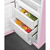 Холодильник з нижньою морозильною камерою 60см лівий FAB32LPK5 RETRO Smeg, ціна - фото №6 - small