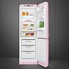 Холодильник з нижньою морозильною камерою 60см правий FAB32RPK5 RETRO Smeg, замовити - фото №7 - small