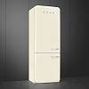 Холодильник з нижньою морозильною камерою 70см лівий FAB38LCR5 RETRO Smeg, недорого - фото №3 - small