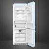 Холодильник з нижньою морозильною камерою 70см правий FAB38RPB5 RETRO Smeg, купити - фото №2 - small