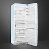Холодильник з нижньою морозильною камерою 70см правий FAB38RPB5 RETRO Smeg, фото - фото №5 - small