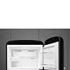 Холодильник з верхньою морозильною камерою 80см правий FAB50RBL5 RETRO Smeg, в Україні - фото №4 - small