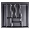 Організація OrgaTray 740 антрацит, пластик L=500 W=600 AvanTech YOU (9302773) Hettich - small