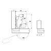 Петля Clip-on, 165°, Sensys 8687, накладная, без пруж., трансформер, никель (9099660) Hettich, фото - фото №5 - small