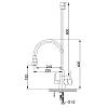 Змішувач FKM 3121 Flex Chrome Fabiano, ціна - фото №6 - small