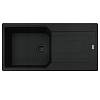 Мийка з сифоном граніт UBG 611-100 XL Black Edition чорний матовий Franke (114.0699.232) - small