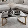Опора журнального стола Loft SQUARE 120 RAL 9005, недорого - фото №3 - small