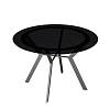 Опора обіднього столу Forma ROUND 110 RAL 9005 - small