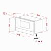 Вбудована мікрохвильова піч ML 822 BIS білий Teka (40584302),  - фото №16 - small