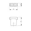Ручка Marella M 24252.01.026 FENIX 0748 Аризона беж, недорого - фото №3 - small