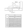 Петля Clip-on, 95°, Sensys 8669, внутр., равнолеж., без пруж., черн. обсид. (9091752) Hettich, цена - фото №6 - small