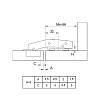 Петля Clip-on, 95°, Sensys 8669, внутр., равнолеж., без пруж., черн. обсид. (9091752) Hettich, в Украине - фото №4 - small
