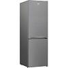 Холодильник із нижньою морозильною камерою 60см сріблястий RCNA420SX Beko, купити - фото №2 - small