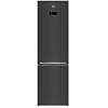 Холодильник з нижньою морозильною камерою 60см чорний металік RCNA406E35ZXBR Beko - small