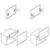 Адаптер для алюм. рами для FREE FOLD Hafele (372.37.044), недорого - фото №3 - small