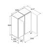 Холодильник Side-by-Side XRF 5220 (SFNe 5227 + SRe 5220) Liebherr, від виробника - фото №9 - small