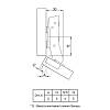 Петля Clip-on, 20°, Sensys 8639i, накладная, с доводч., никель (9087528) Hettich, фото - фото №5 - small