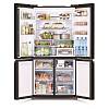 Холодильник SBS R-WB720VUC0GMG сіре скло Hitachi, фото - фото №5 - small