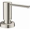 Дозатор для миючих засобів A51 500мл сталевий Hansgrohe (40448800) - small
